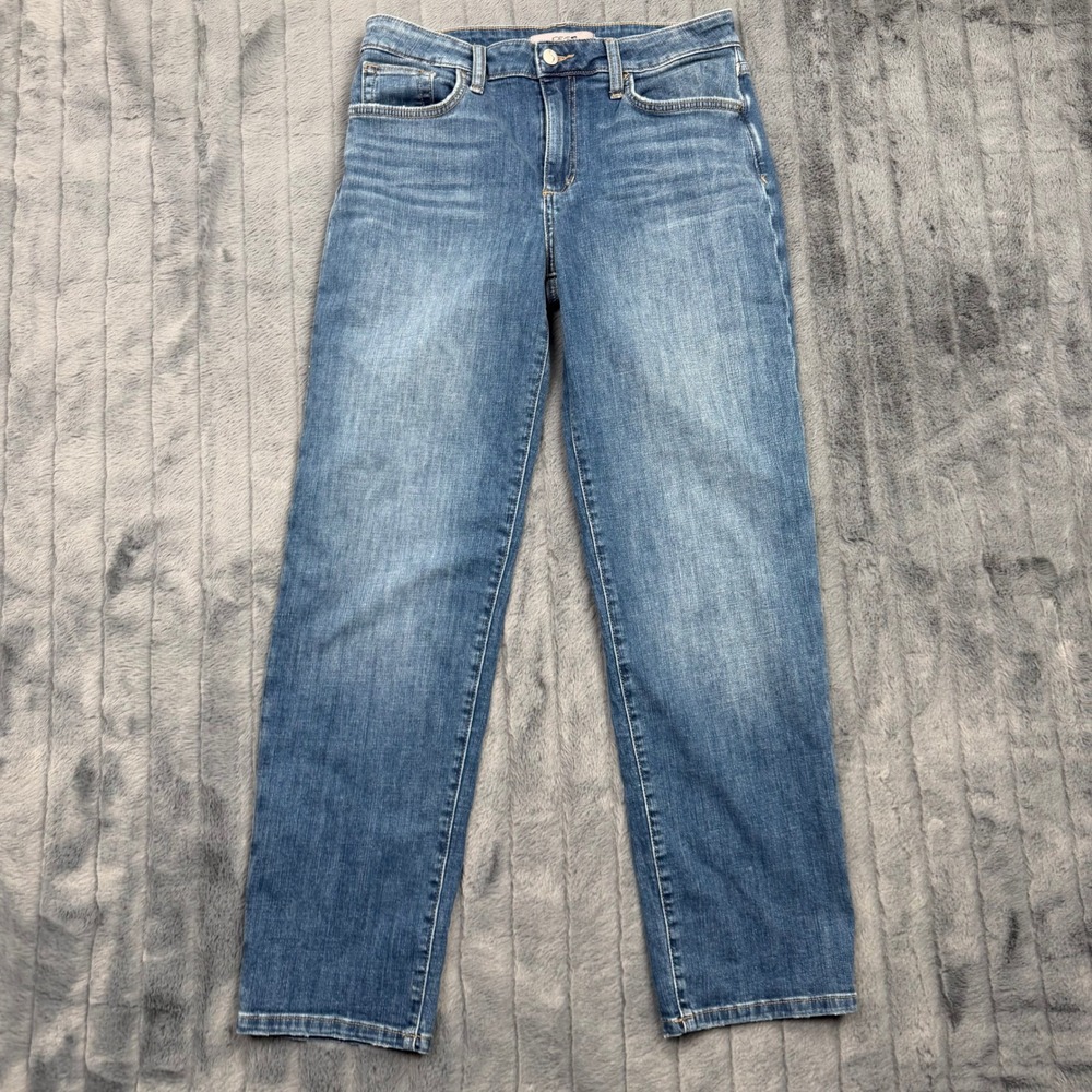 Joes Jeans Womens 27 Straight Leg Medium Wash Blue Denim Stretch Jeans 10756